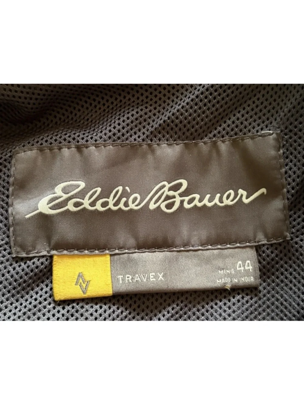 Eddie Bauer Travex Jacket Mens 44 Ultimate Voyager Travel Blazer Coat Outdoor